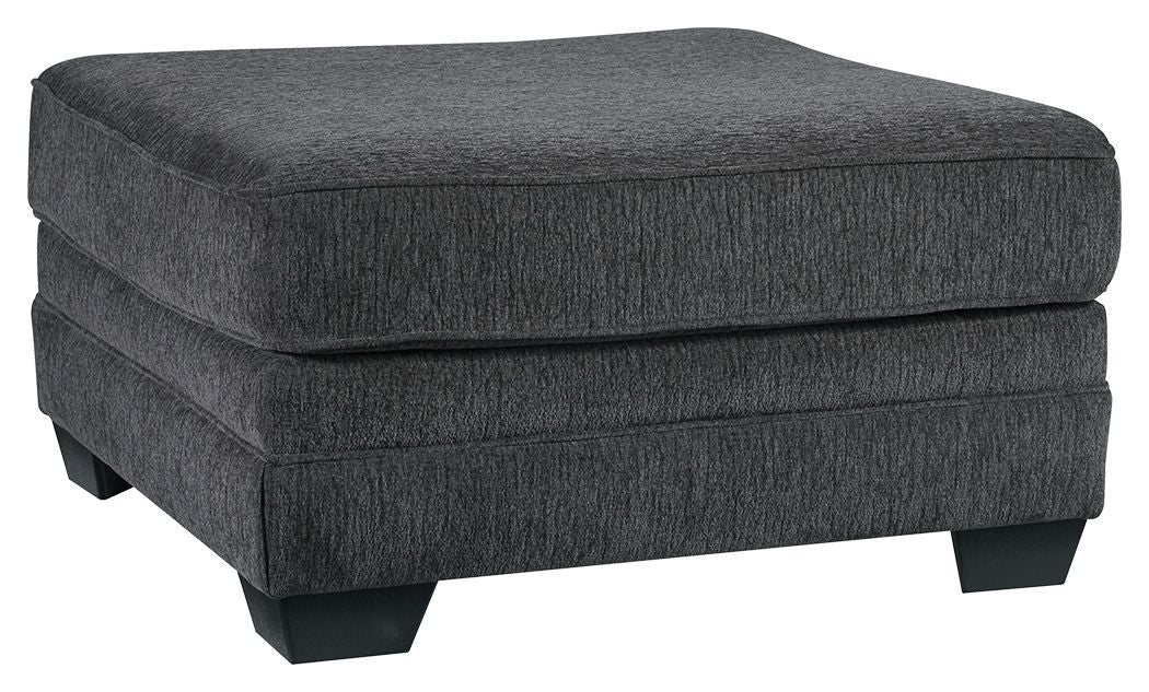 Tracling - Slate - Oversized Accent Ottoman by Benchcraft® | Bel Furniture