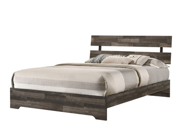 Atticus - Bed In One Box Gray by Crown Mark | Bel Furniture