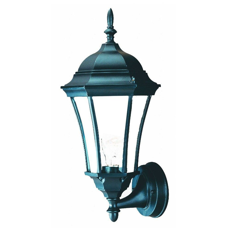 Carousel Lantern Wall Light - Matte Black