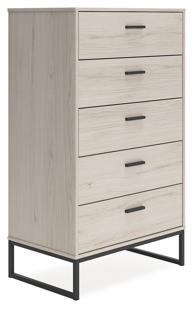 Socalle - Drawer Chest Beige 5 Drawers by Signature Design by Ashley® | Bel Furniture