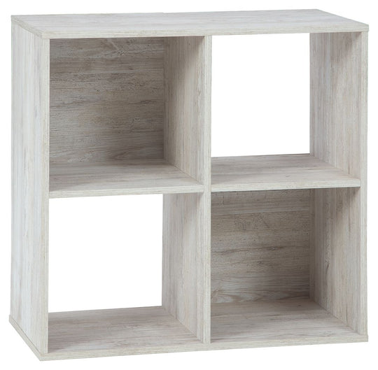 Paxberry - Four Cube Organizer White 4 Cubes by Signature Design by Ashley® | Bel Furniture