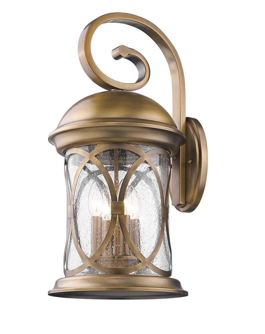 Lincoln 4-Light Wall Light - Antique Brass