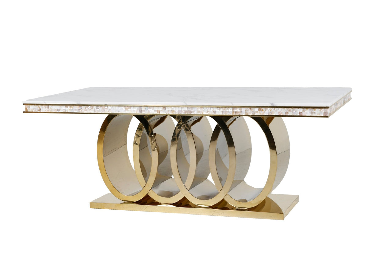 7 PIECE DINING ROOM SET by Mollai Collections | Bel Furniture