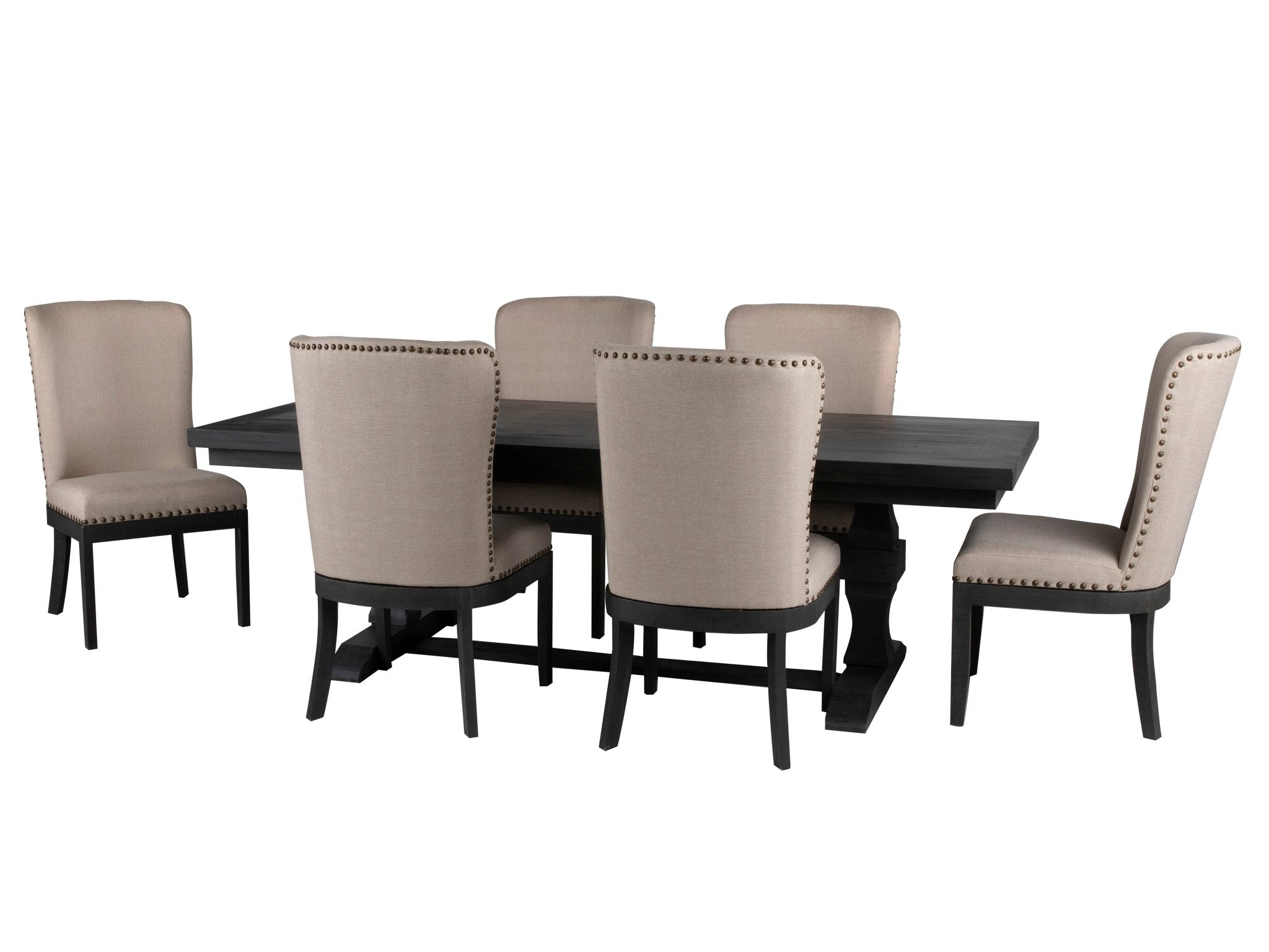 CHARLESGREY 7 PIECE DINING ROOM SET