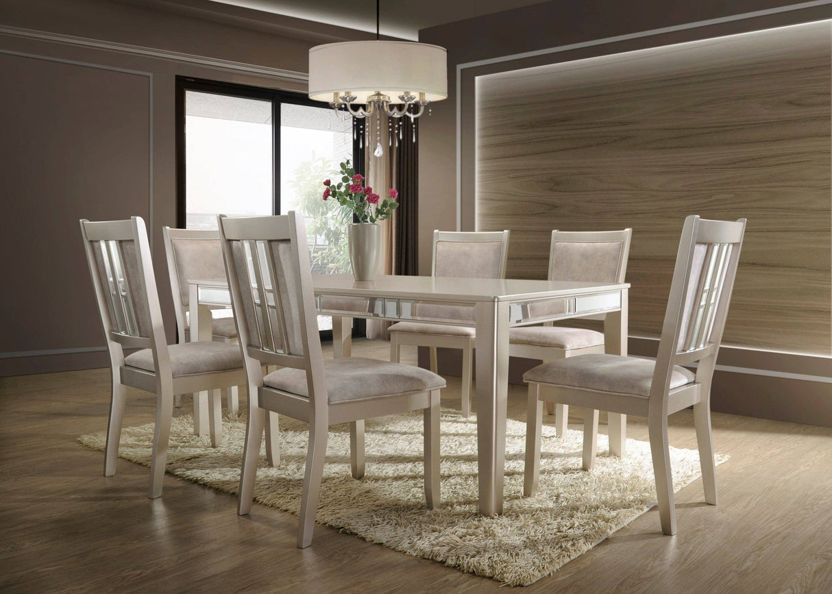 7 PIECE DINING ROOM SET by Mollai Collections | Bel Furniture