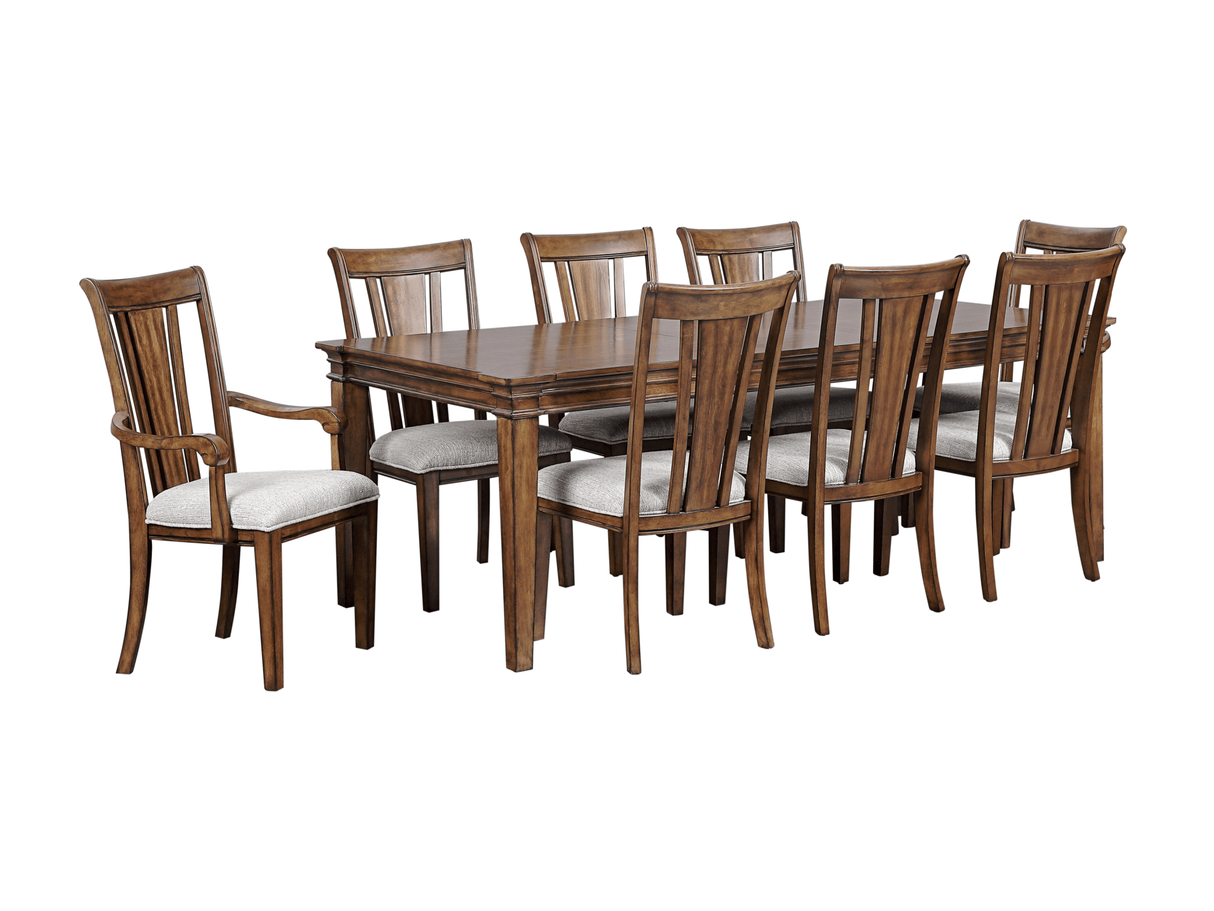 9 PIECE DINING ROOM SET by Mollai Collections | Bel Furniture