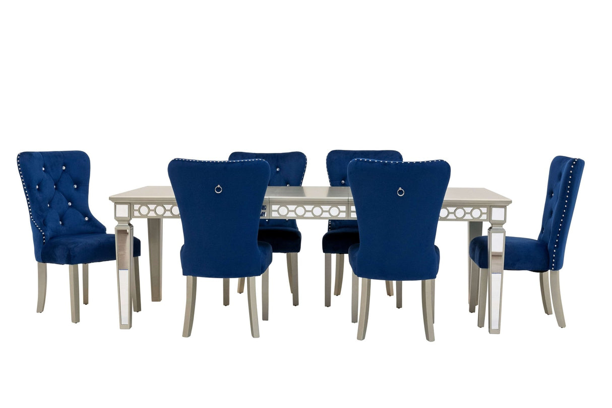 7 PIECE DINING SET by Mollai Collections | Bel Furniture