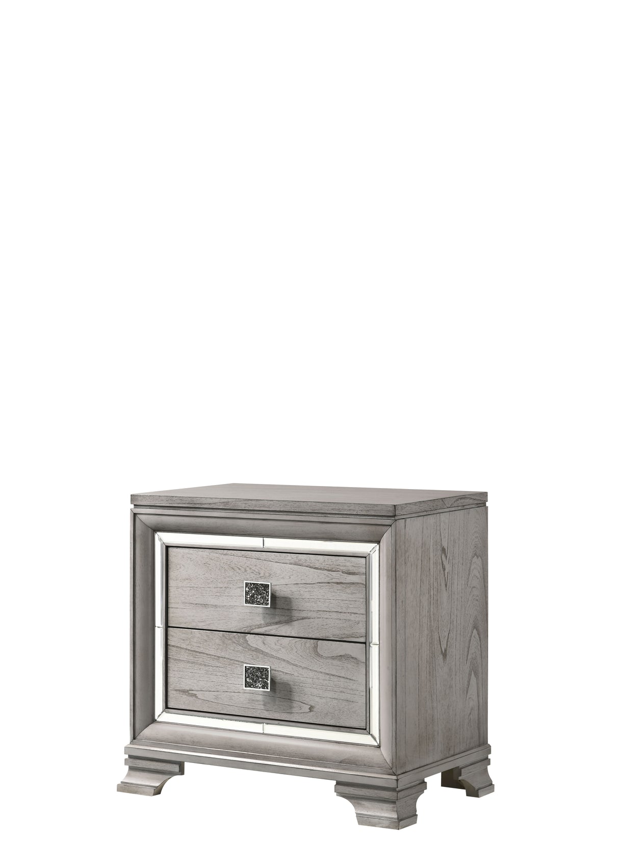Vail - Nightstand - Gray by Crown Mark | Bel Furniture