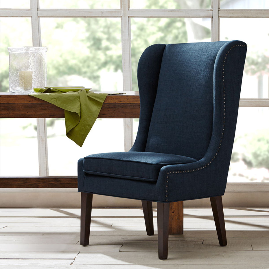 Garbo - Captains Dining Chair - Navy