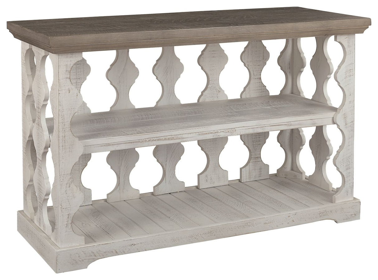 Havalance - Gray / White - Console Sofa Table by Signature Design by Ashley® | Bel Furniture