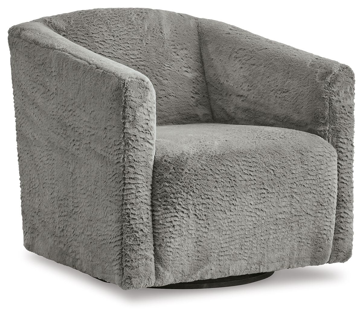 Bramner - Charcoal - Swivel Accent Chair by Signature Design by Ashley® | Bel Furniture