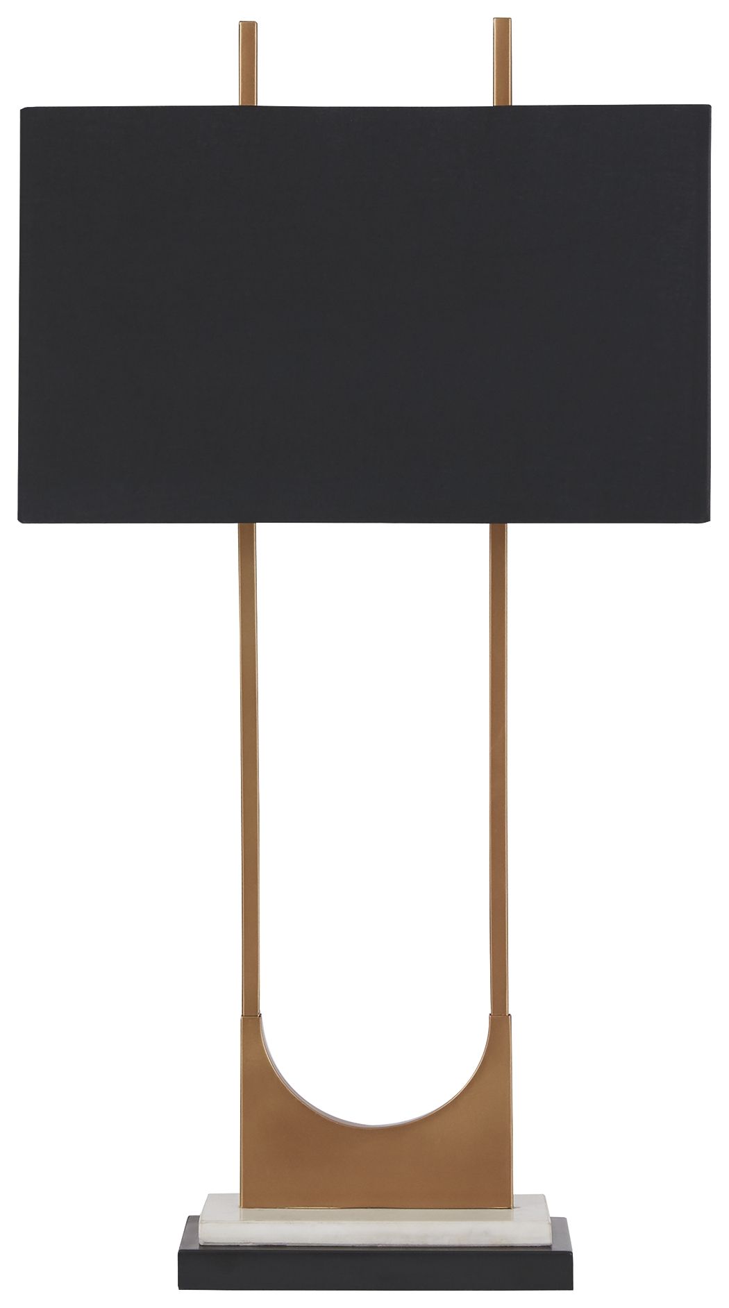 Malana - Brass Finish - Metal Table Lamp by Signature Design by Ashley® | Bel Furniture