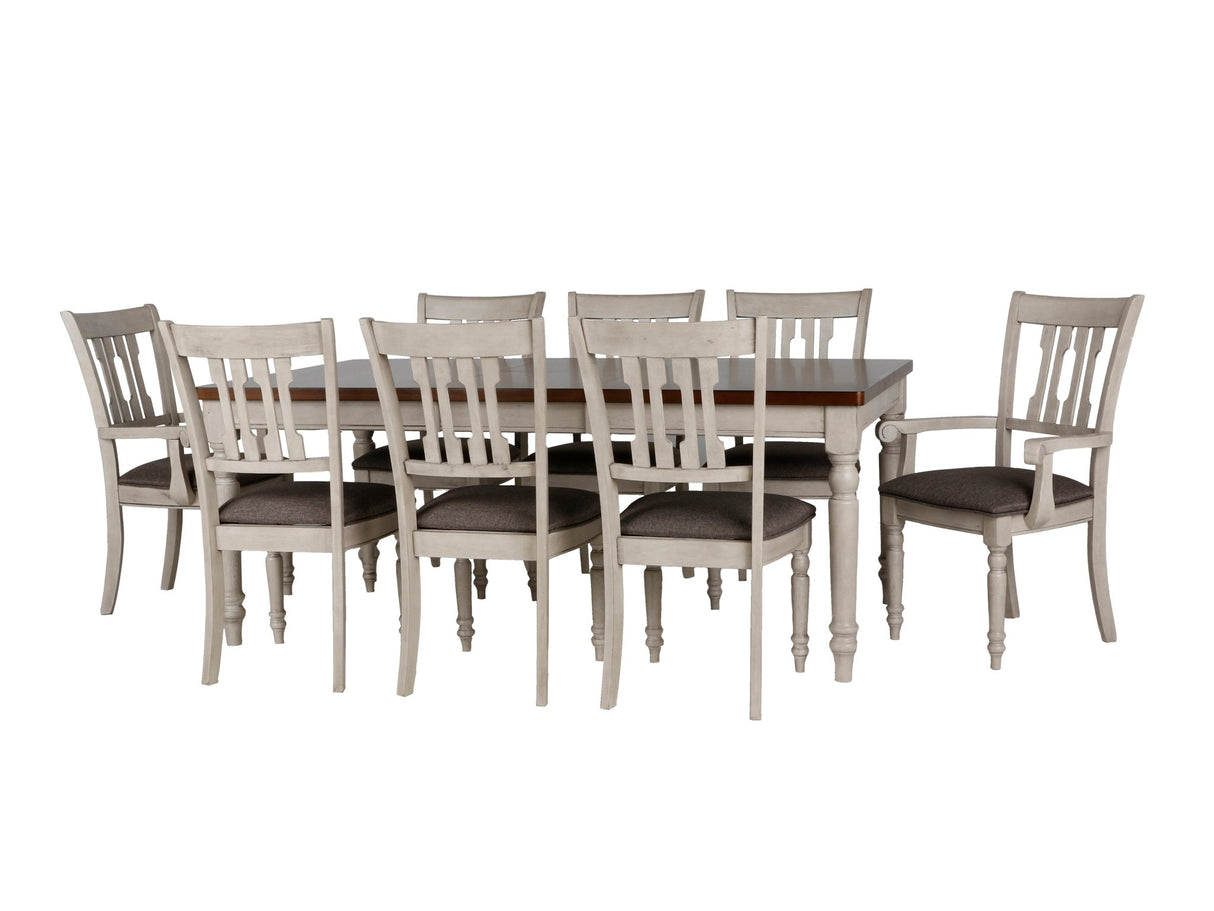 9 Piece Dining Room Set by Mollai Collections | Bel Furniture