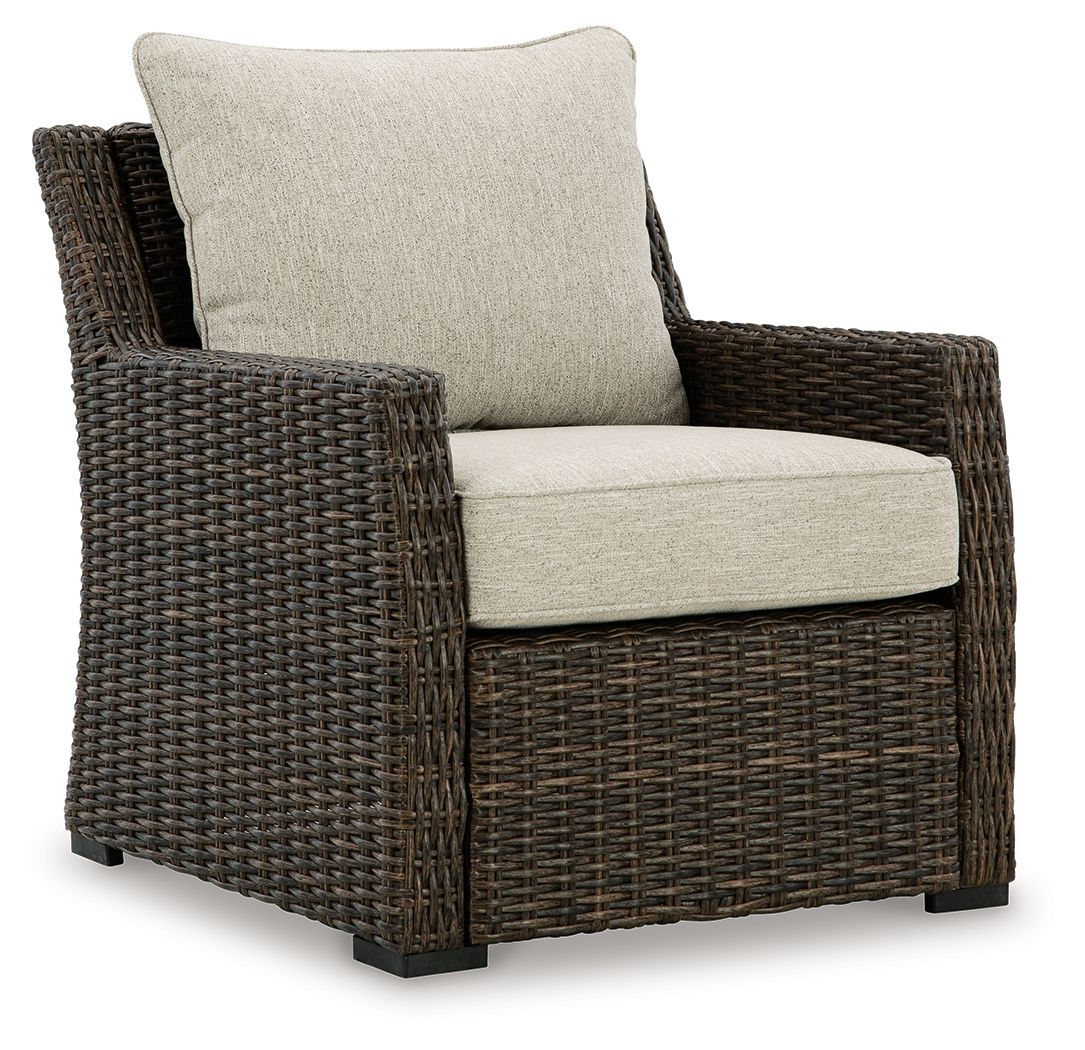 Brook Ranch - Brown - Lounge Chair With Cushion by Signature Design by Ashley® | Bel Furniture