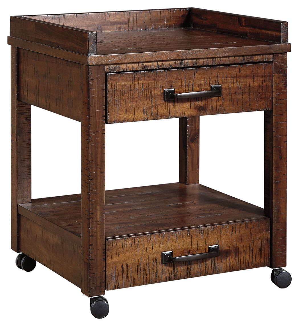 Baldridge - Rustic Brown - Printer Stand by Signature Design by Ashley® | Bel Furniture
