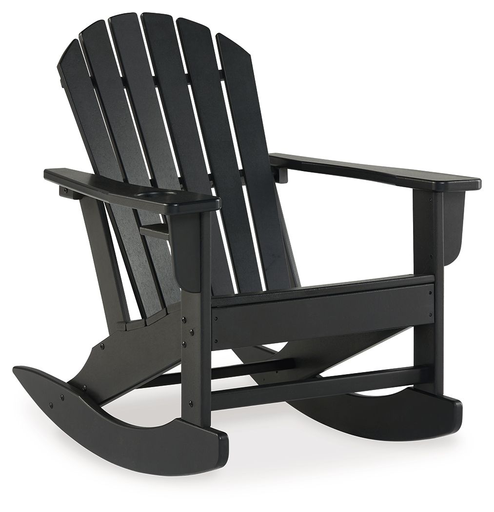 Sundown Treasure - Rocking Chair Black by Signature Design by Ashley® | Bel Furniture