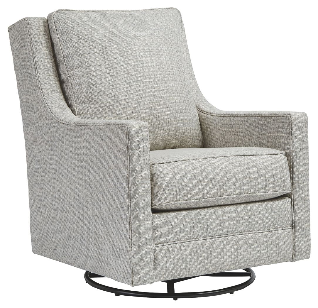 Kambria - Swivel Glider Accent Chair Beige by Signature Design by Ashley® | Bel Furniture