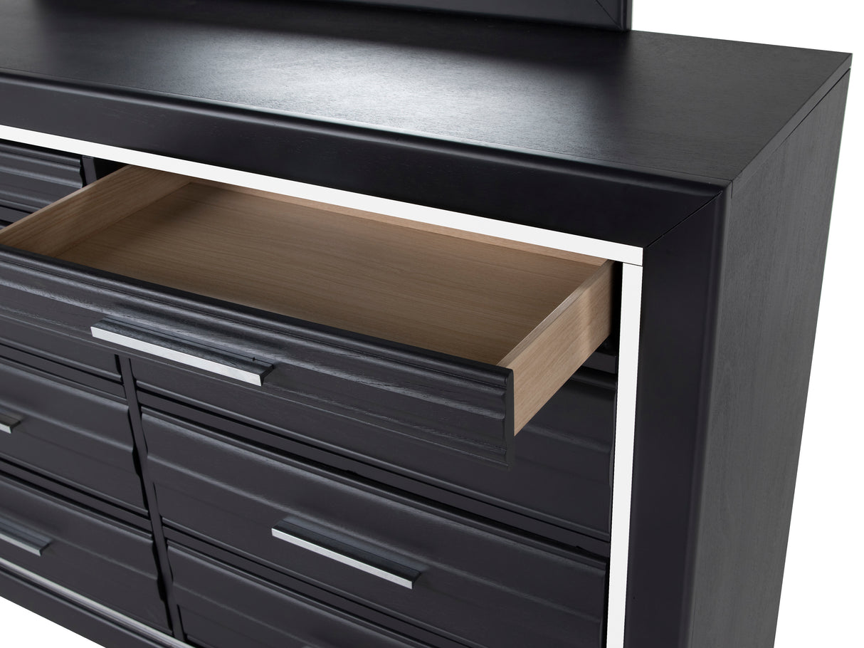 6 PIECE KING BEDROOM SET by Mollai Collections | Bel Furniture