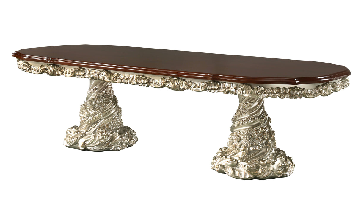 Vienna 9 PIECE DINING ROOM SET by Mollai Collections | Bel Furniture