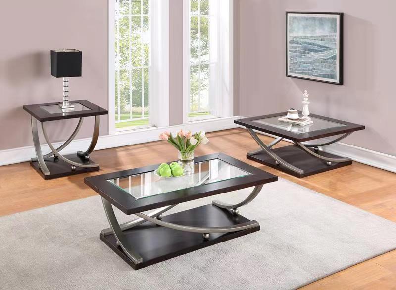 3 Piece Coffee Table Set by Mollai Collections | Bel Furniture