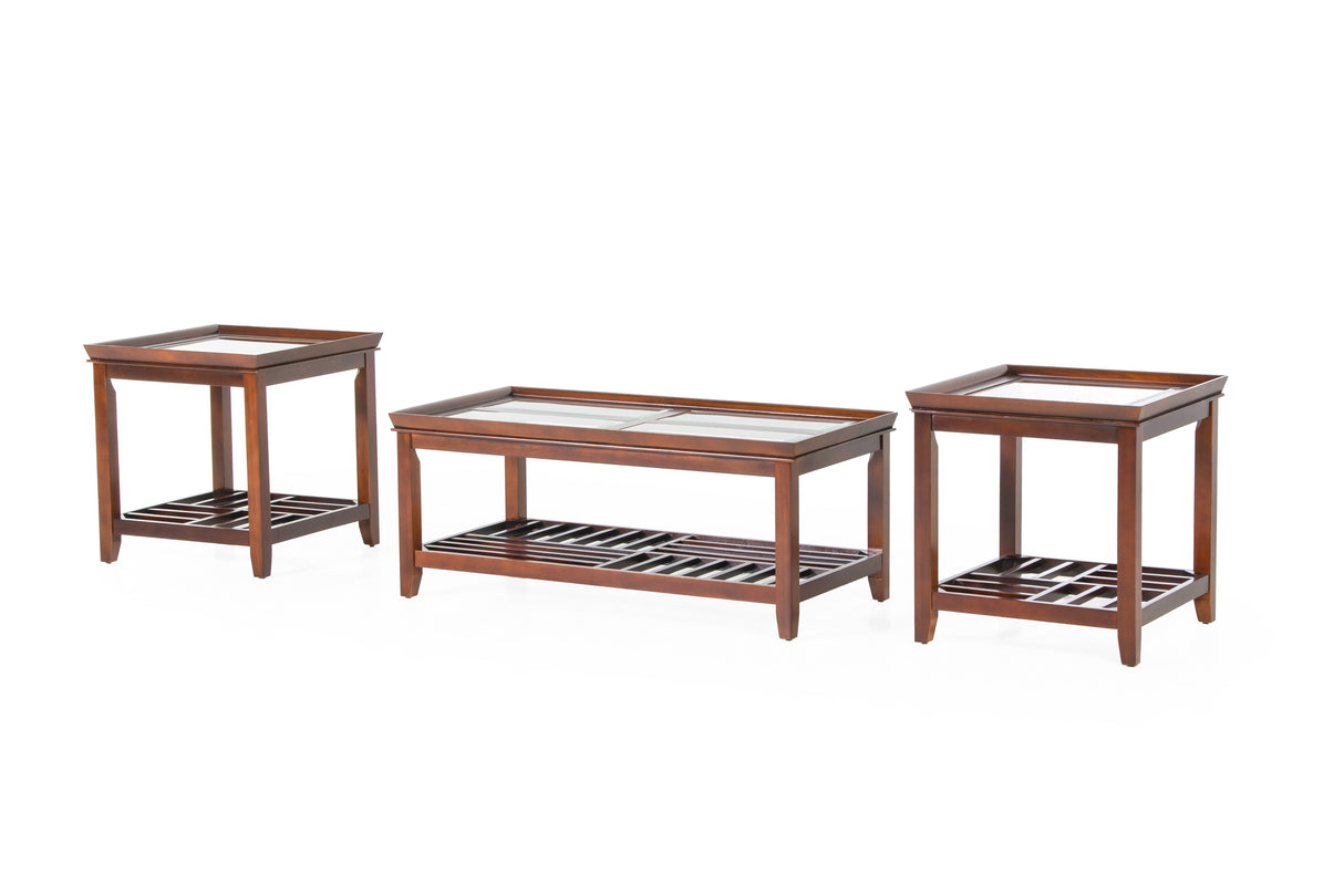 3 PIECE COFFEE TABLE SET by Mollai Collections | Bel Furniture