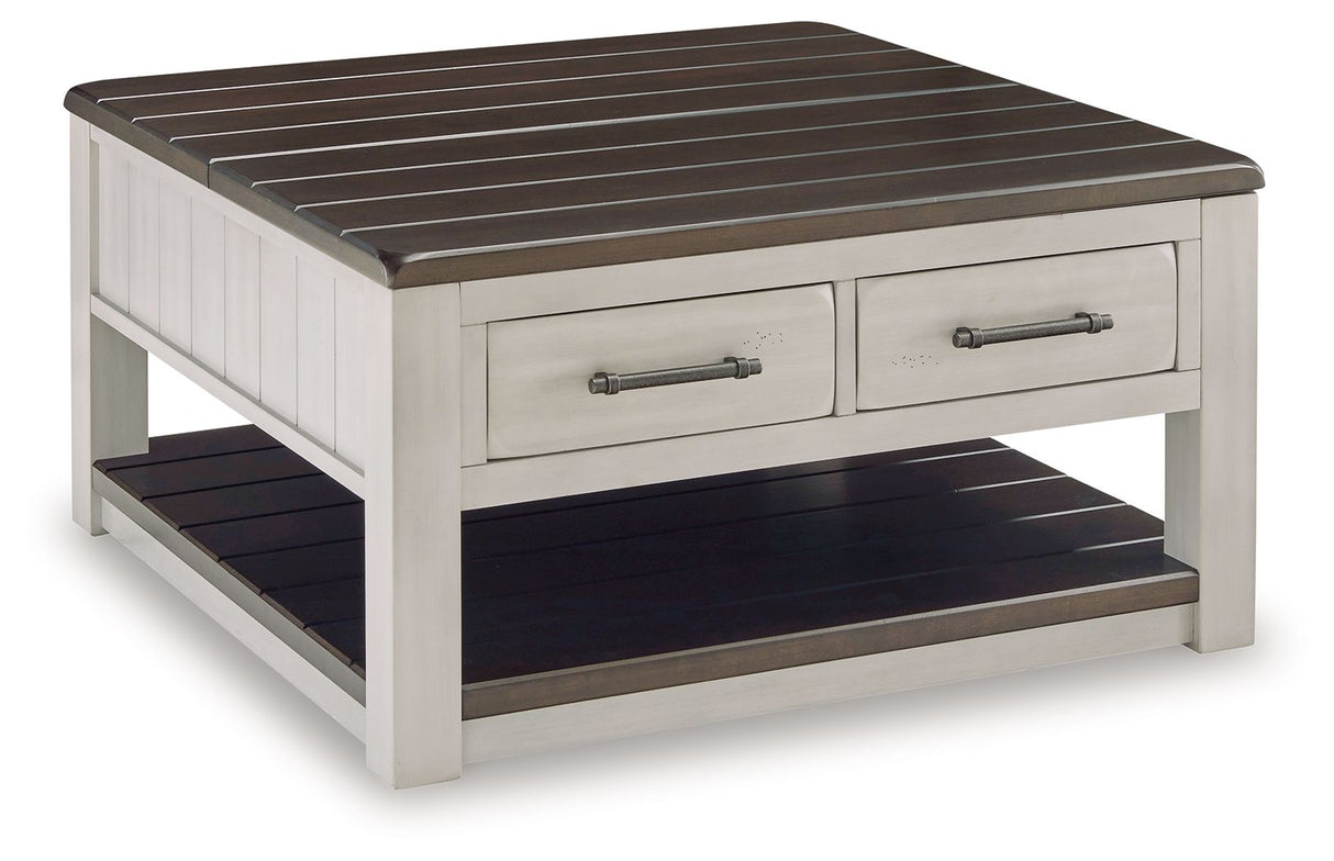 Darborn - Gray / Brown - Lift Top Cocktail Table by Signature Design by Ashley® | Bel Furniture