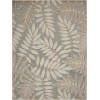 Leaves Indoor Outdoor Area Rug - Natural - 8’ x 11’