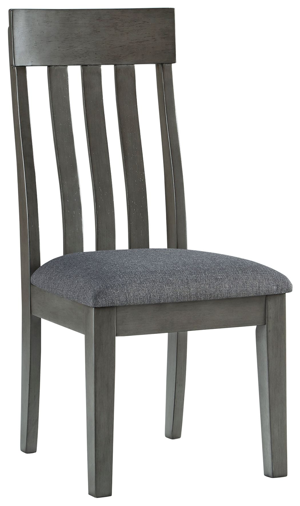 Hallanden - Black / Gray - Dining UPH Side Chair (Set of 2) by Signature Design by Ashley® | Bel Furniture