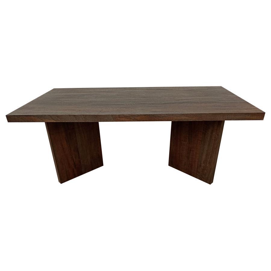Andando - Rectangular Solid Wood Coffee Table - Mango Brown by Coaster Fine Furniture | Bel Furniture