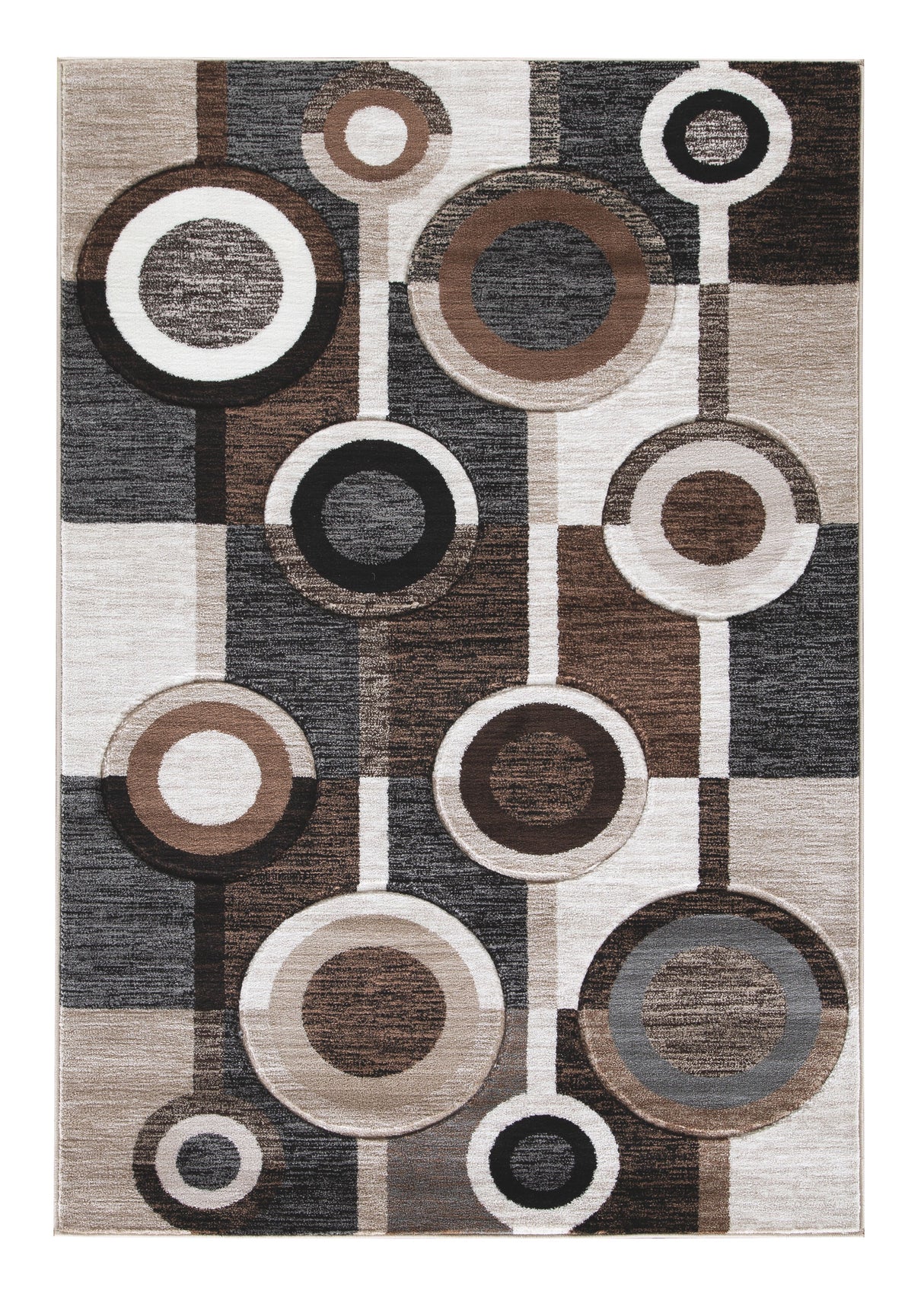 Guintte - Rug Dark Brown by Signature Design by Ashley® | Bel Furniture