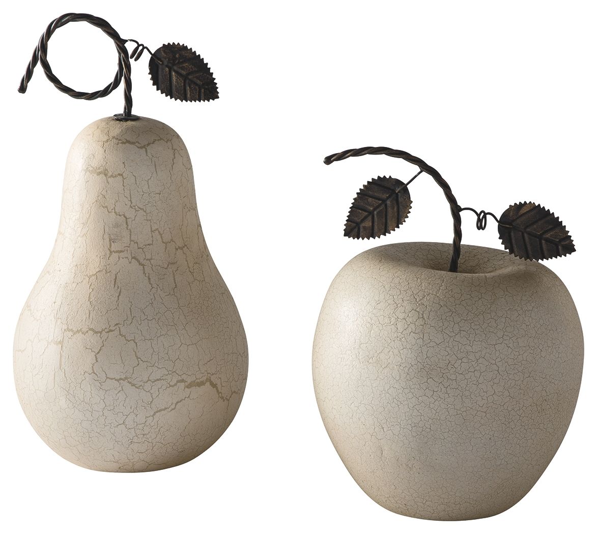 Bidelia - Antique White - Sculpture Set (Set of 2) by Signature Design by Ashley® | Bel Furniture