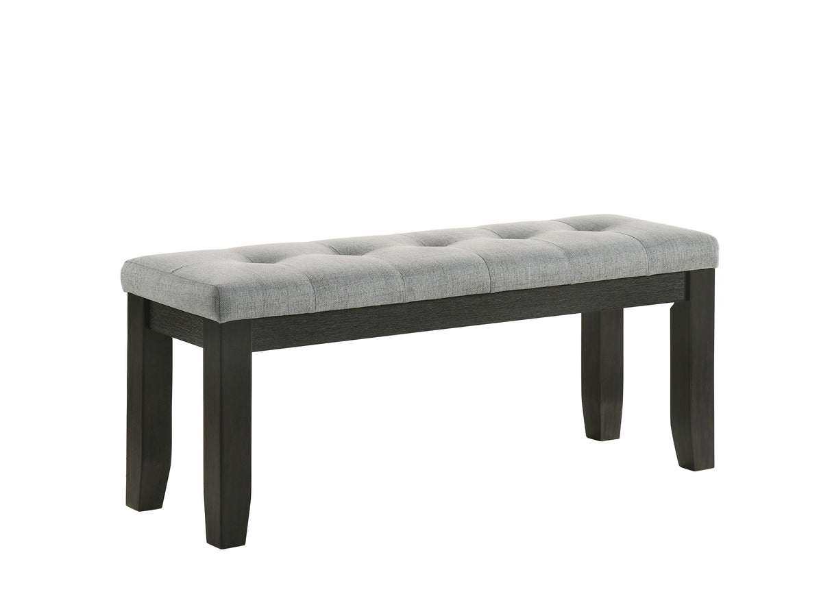 Bardstown - Bench - Wheat / Charcoal by Crown Mark | Bel Furniture