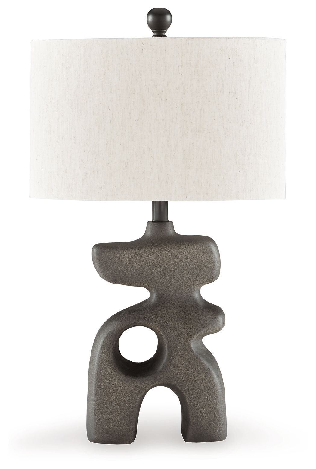 Danacy - Distressed Black - Paper Table Lamp by Signature Design by Ashley® | Bel Furniture