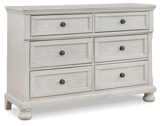 Robbinsdale - Dresser Beige 6 Drawers by Signature Design by Ashley® | Bel Furniture