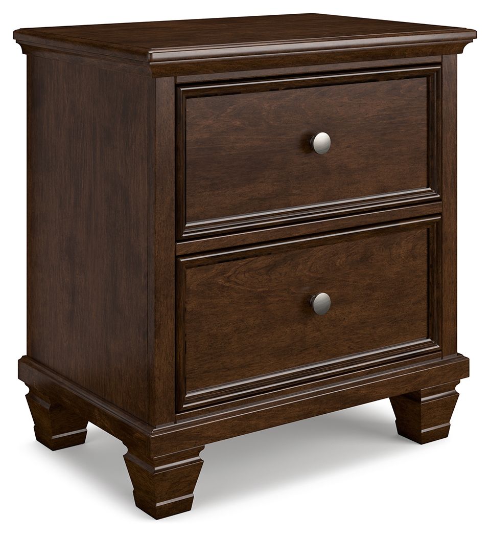 Danabrin - Brown - Two Drawer Nightstand by Signature Design by Ashley® | Bel Furniture