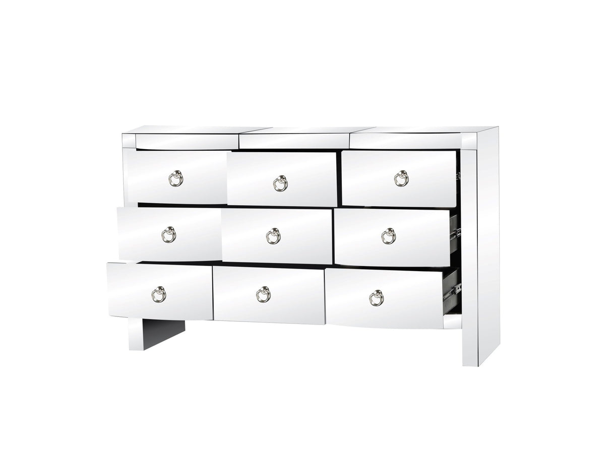 DRESSER AND MIRROR SET by Mollai Collections | Bel Furniture