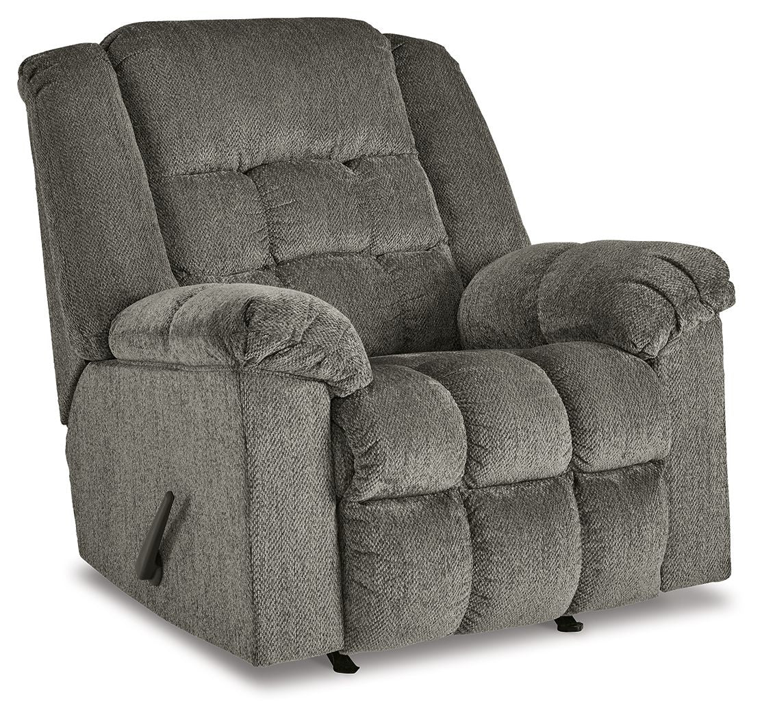 Kegler - Rocker Recliner Gray by Signature Design by Ashley® | Bel Furniture