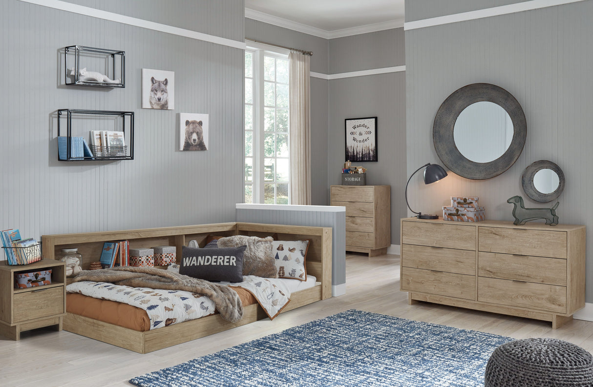 Oliah - Bedroom Set Beige by Signature Design by Ashley® | Bel Furniture