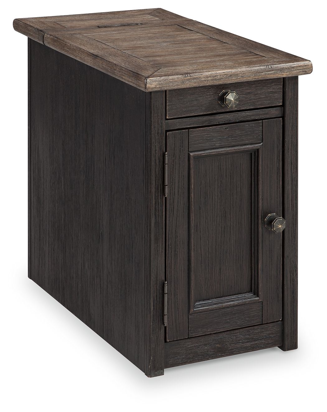 Tyler Creek - Grayish Brown / Black - Chair Side End Table by Signature Design by Ashley® | Bel Furniture
