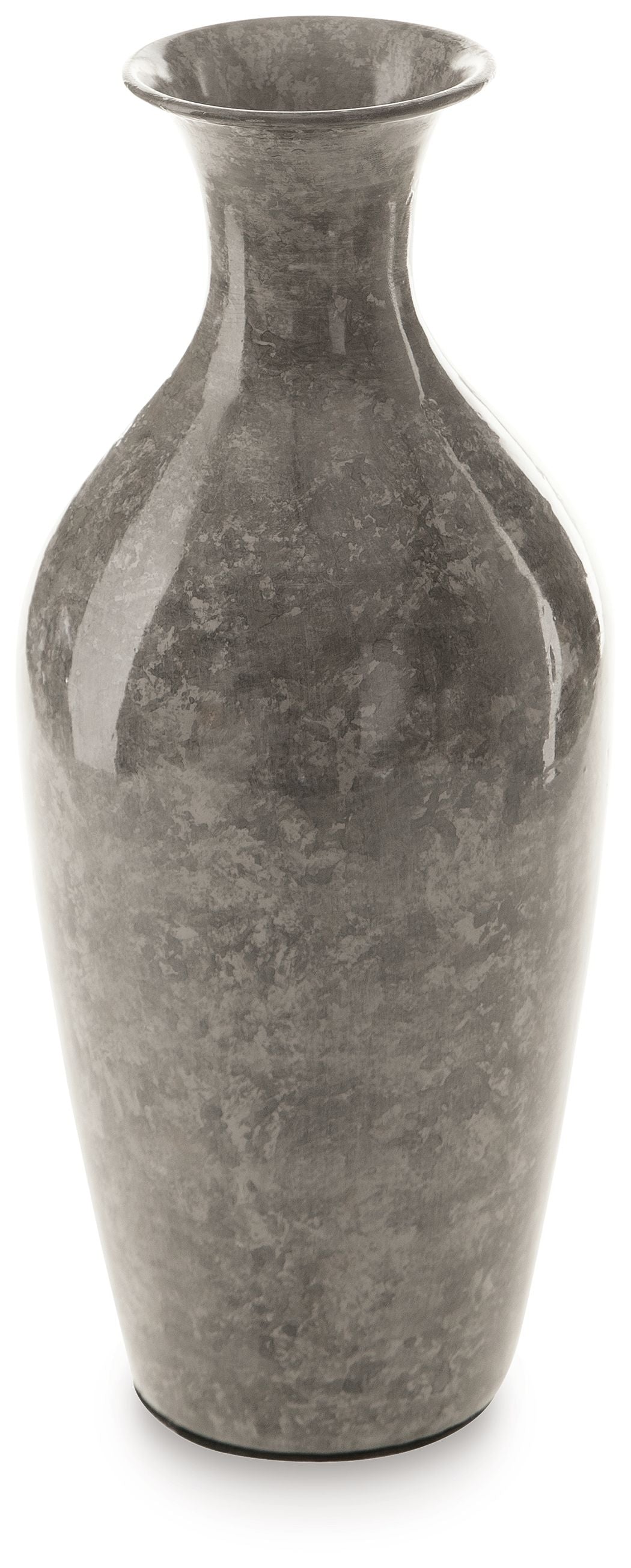 Brockwich - Vase Dark Gray 5''W x 5''D x 12''H by Signature Design by Ashley® | Bel Furniture
