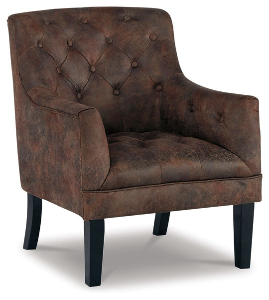 Drakelle - Mahogany - Accent Chair by Signature Design by Ashley® | Bel Furniture