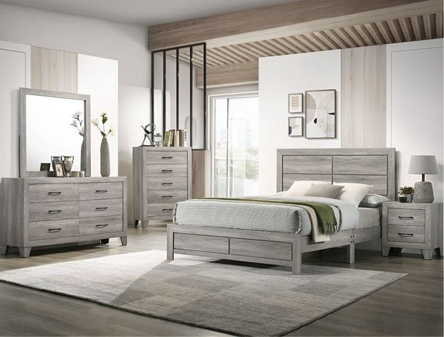 HOPKINS 6 PIECE BEDROOM SET - QUEEN/FULL/TWIN by Crown Mark | Bel Furniture
