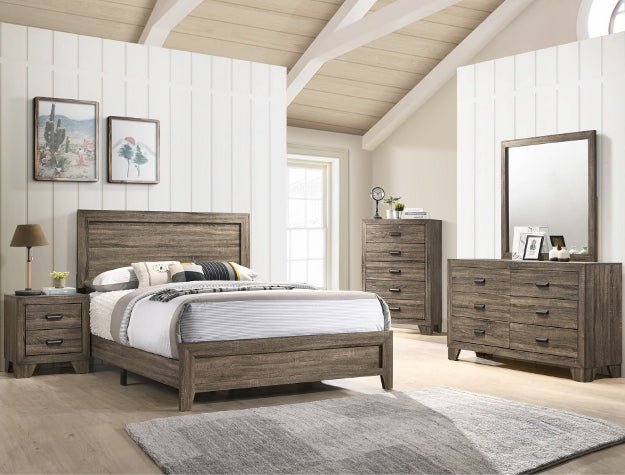 MILLE 6 Piece Bedroom Set - by Crown Mark | Bel Furniture