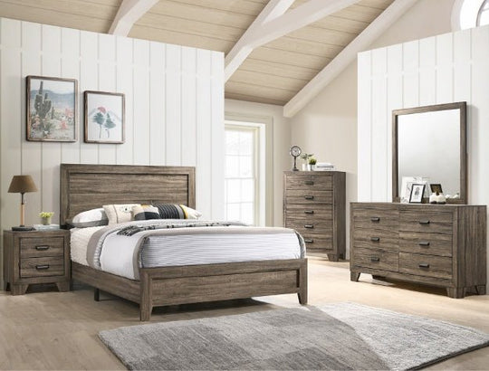 MILLE 6 Piece Bedroom Set - by Crown Mark | Bel Furniture