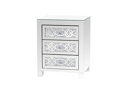 MIRRORED NIGHTSTAND by Mollai Collections | Bel Furniture