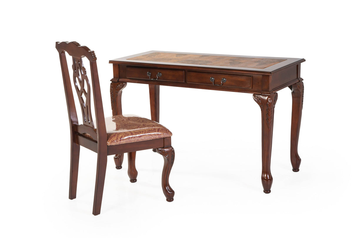 2 PIECE OFFICE DESK SET by Mollai Collections | Bel Furniture