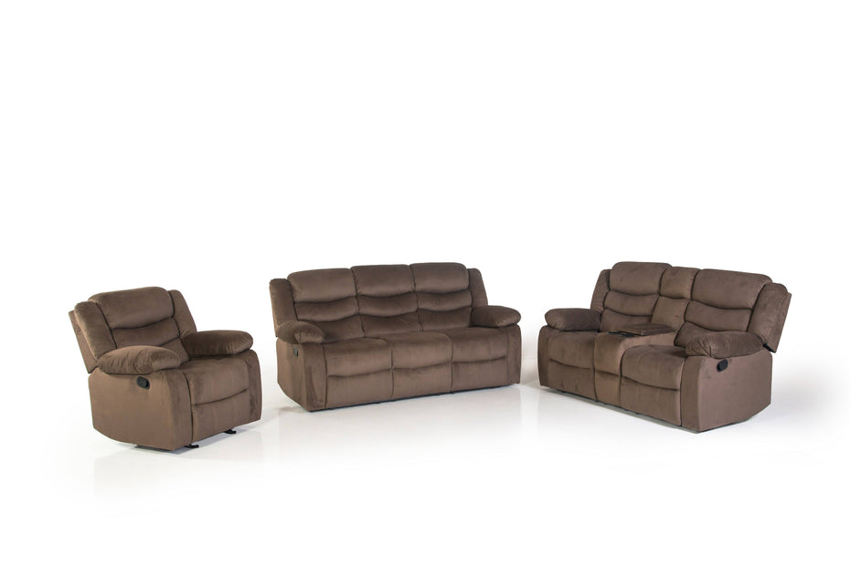 3 Piece Motion Living Room Set - BEL Furniture