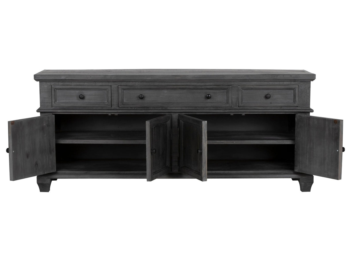 CHARLES-GREY TV STAND / ACCENT CABINET by Mollai Collections | Bel Furniture