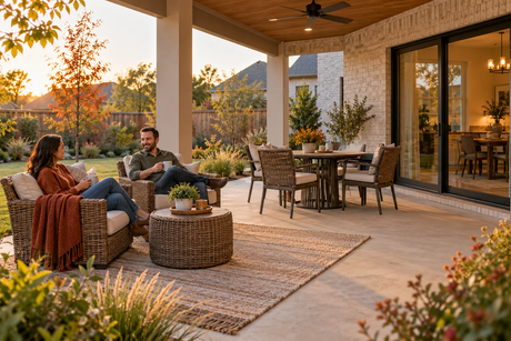 Fall Patio Furniture Guide for Texas: Plan a Comfortable Outdoor Room for Lounging, Dining and Everyday Use