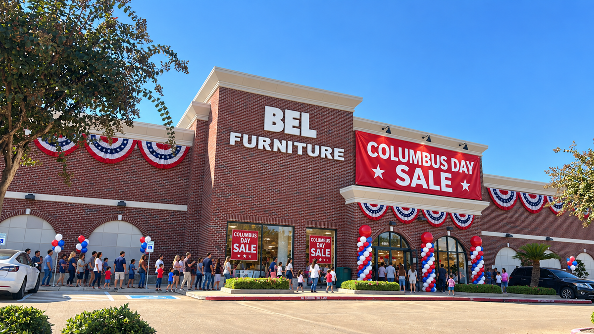 Columbus Day Furniture & Mattress Sales in Sugar Land, TX: Bring Your Rooms Together at Bel Furniture